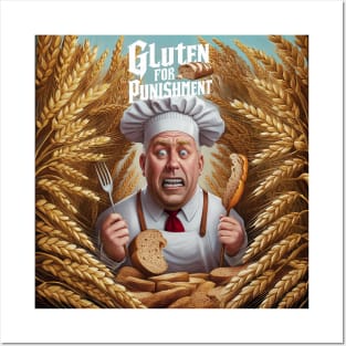 Gluten for punishment Posters and Art